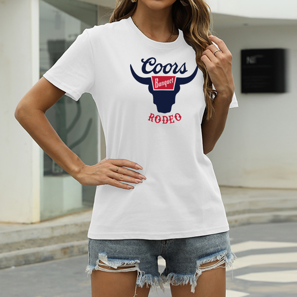 Title 4, Printed Bull Plus Size Cotton Round Neck Short ...