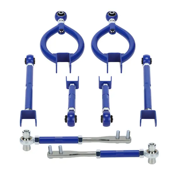 Adjustable Front Tension Rod Rear Camber Toe Traction Arms For 240sx S13