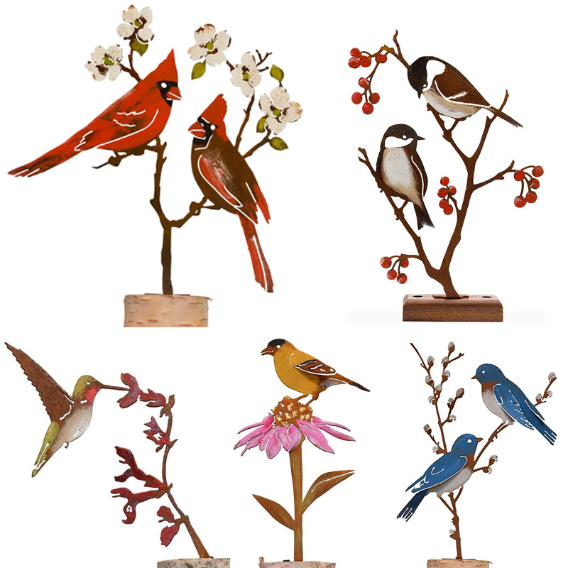 Title 1, Outdoor courtyard bird creative decorative flow...