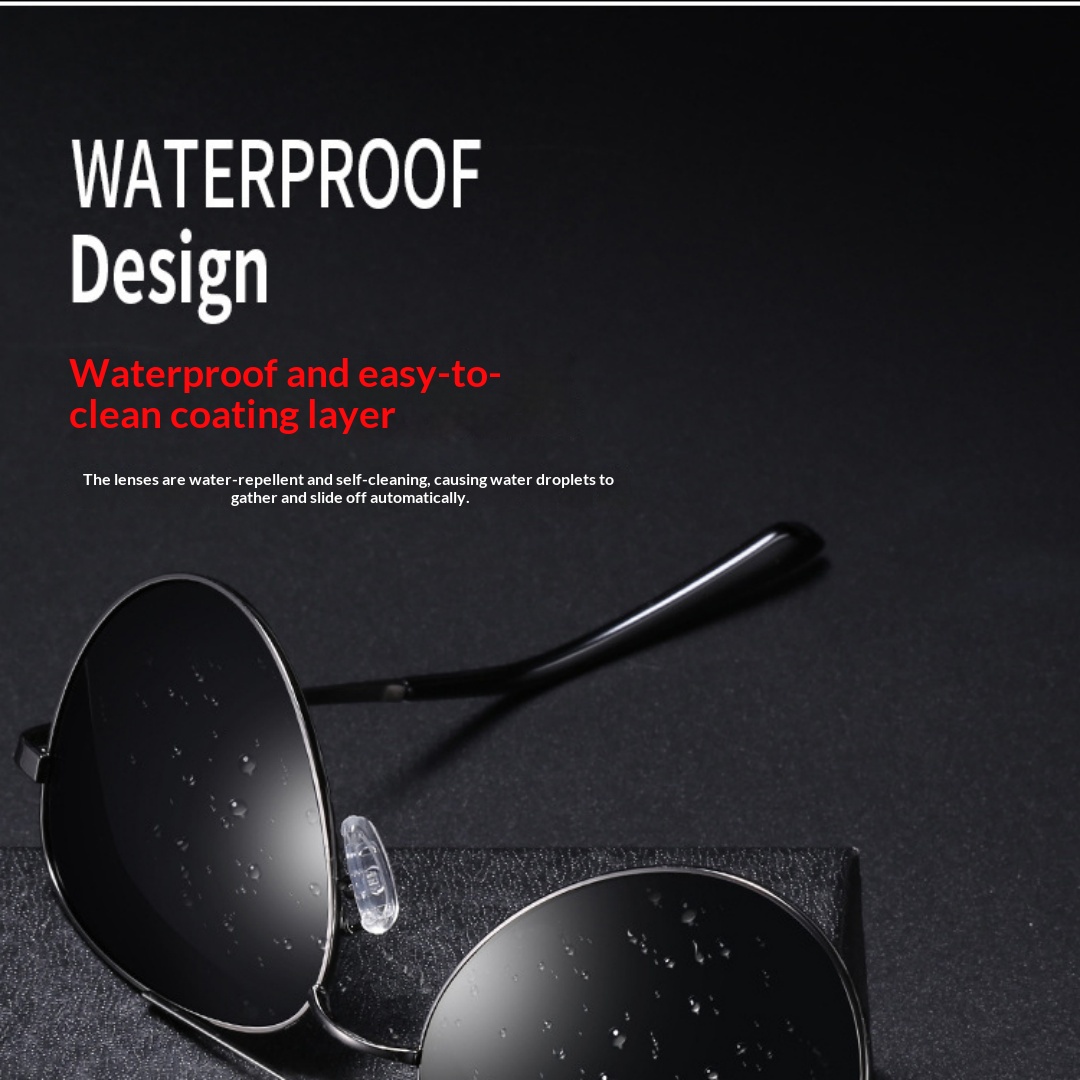 Lijia High-definition Polarized Sunglasses, Casual And Fashionable Driving Glasses, Driving Sunglasses 8104