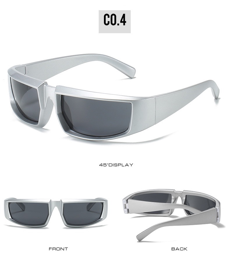 Title 2, Super Texture Cool Sunglasses Futuristic Techno...