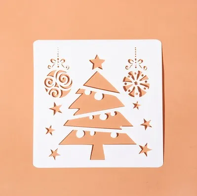 Grow Up Album Diy Hand Tent Christmas Hollowed Out Template – image 7