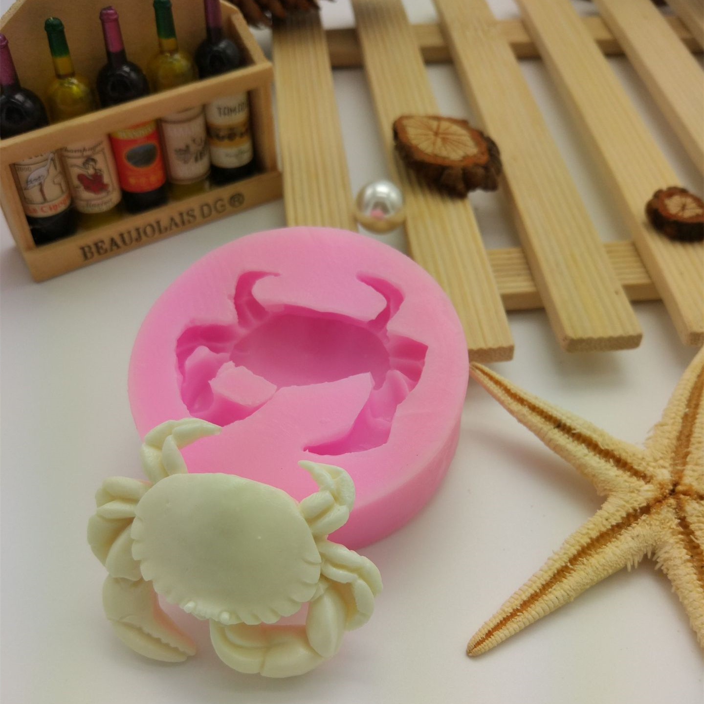 Title 1, Crab Shape Liquid Silicone Mold