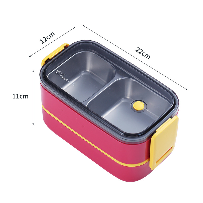 Title 6, Lunch box isolante in acciaio inox stile nordic...