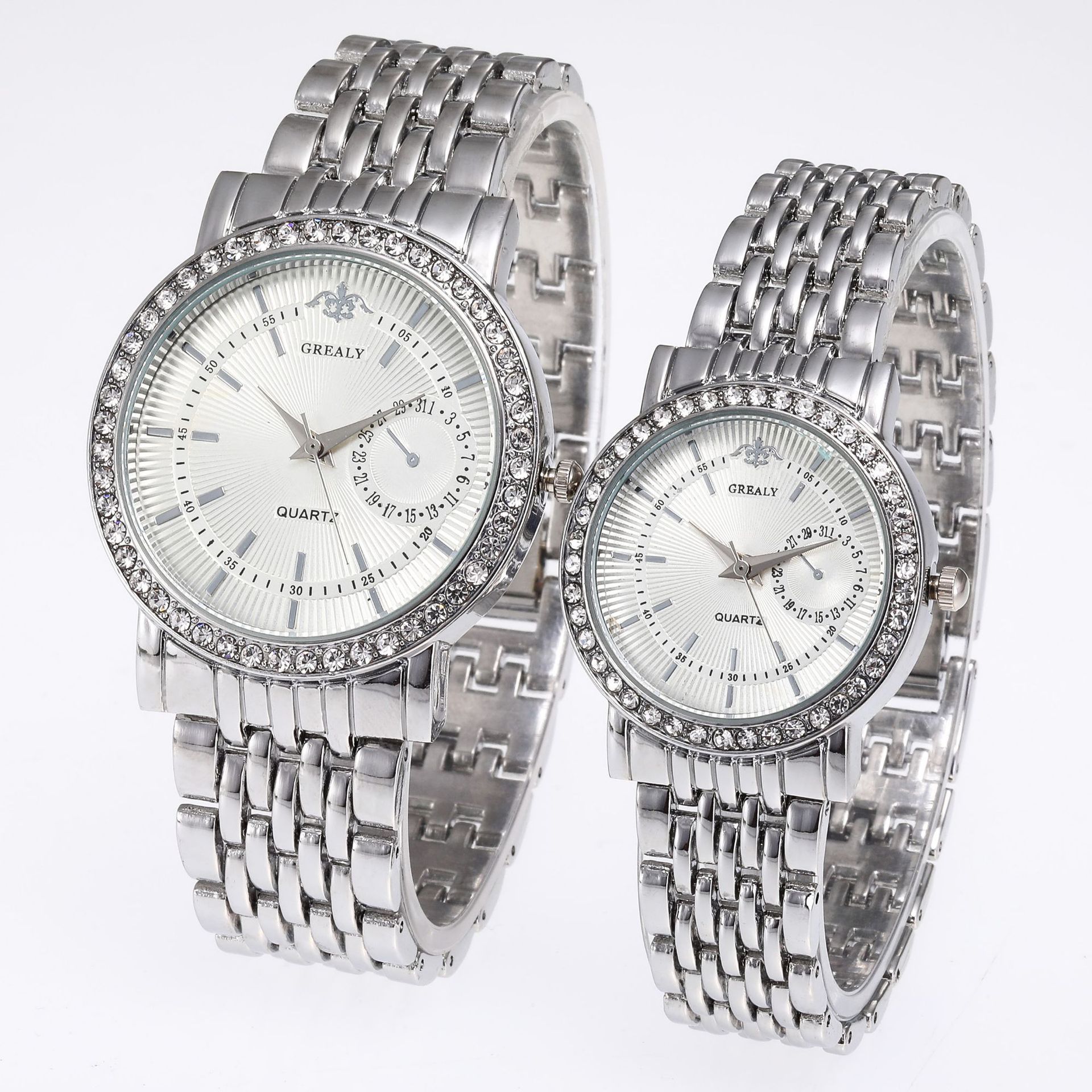 Fashion Classic Business Watch Luxury Diamond Lovers — foto 7