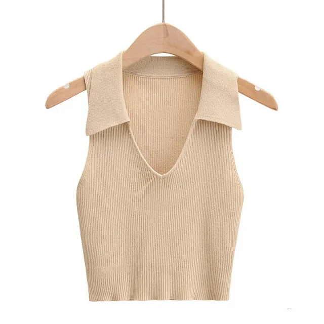 Style Lapel French Retro Summer And Autumn Apricot - Shop at LoveMi