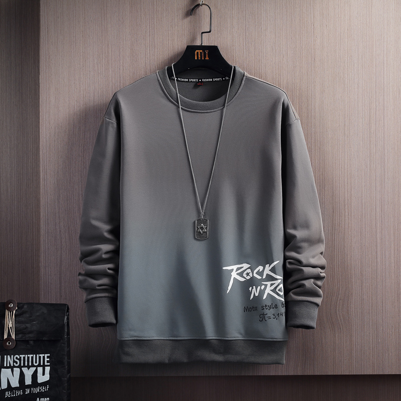 Sweatshirt Round Neck Loose And Thick Plus Velvet