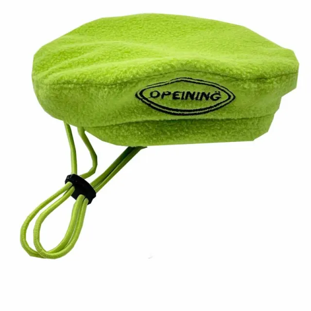 Pure Color Simple Pet Dog With Beret Green - Shop at LoveMi