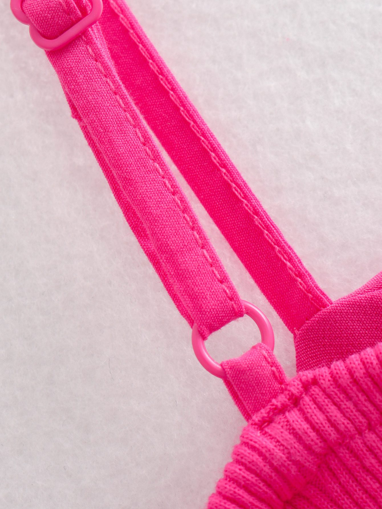 Women's Fashion Bow Trim Short Top Tube Strap