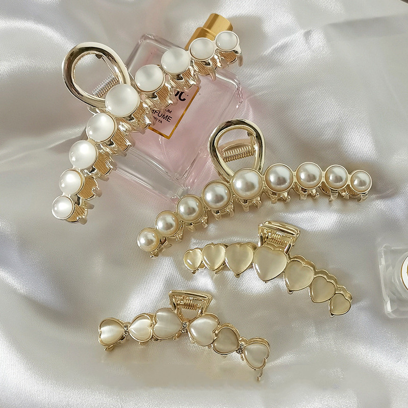 Temperament Large Metal Catch Clip Fashion Wild Shark Hairpin Hairpin