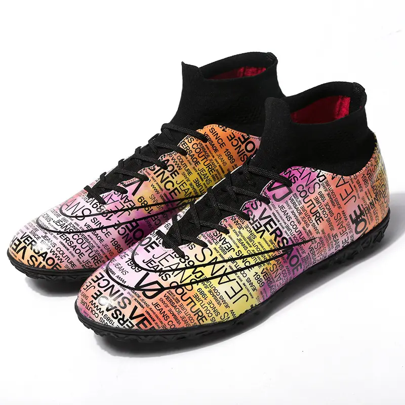 High Top Soccer Shoes Boys And Girls