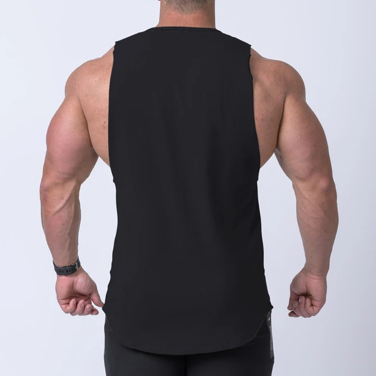 Black FITNESS VEST EQUIPMENT TRAINING CLOTHES