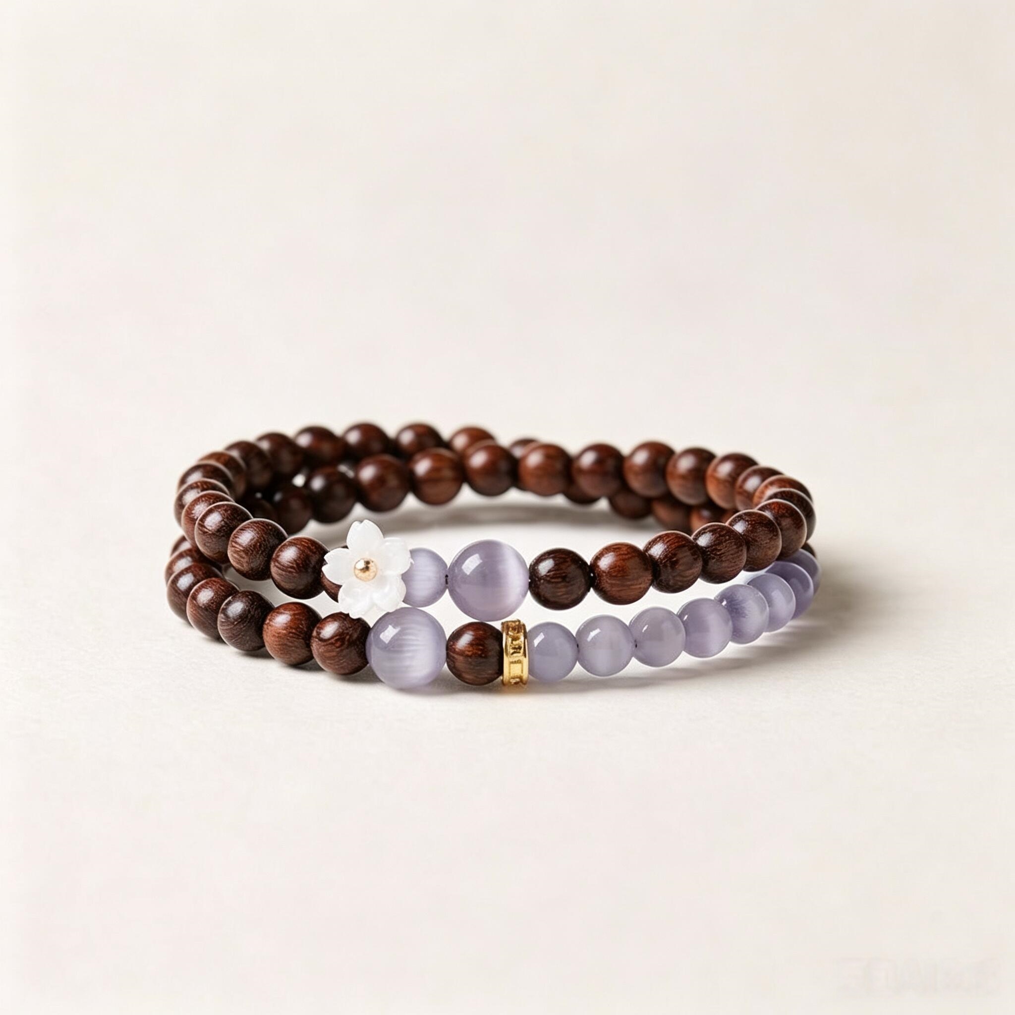 Cat's Eye Beaded Bracelet