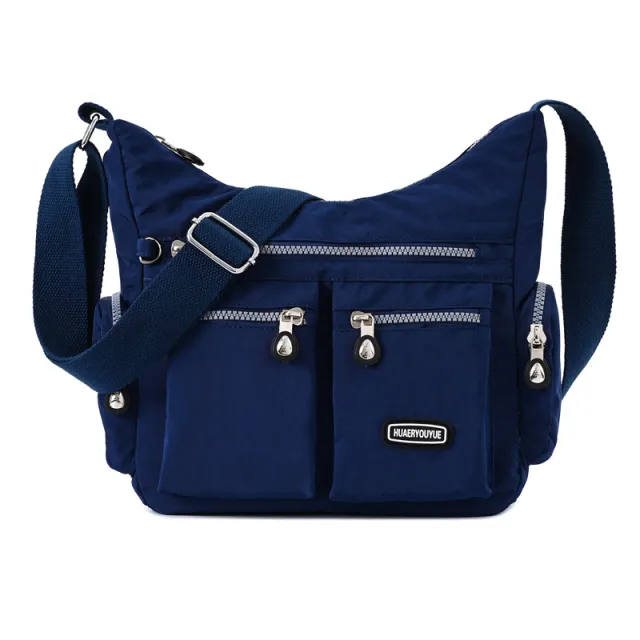 Women Shoulder Bags Multiple Pockets Waterproof Crossbody Bags Blue - Shop at LoveMi