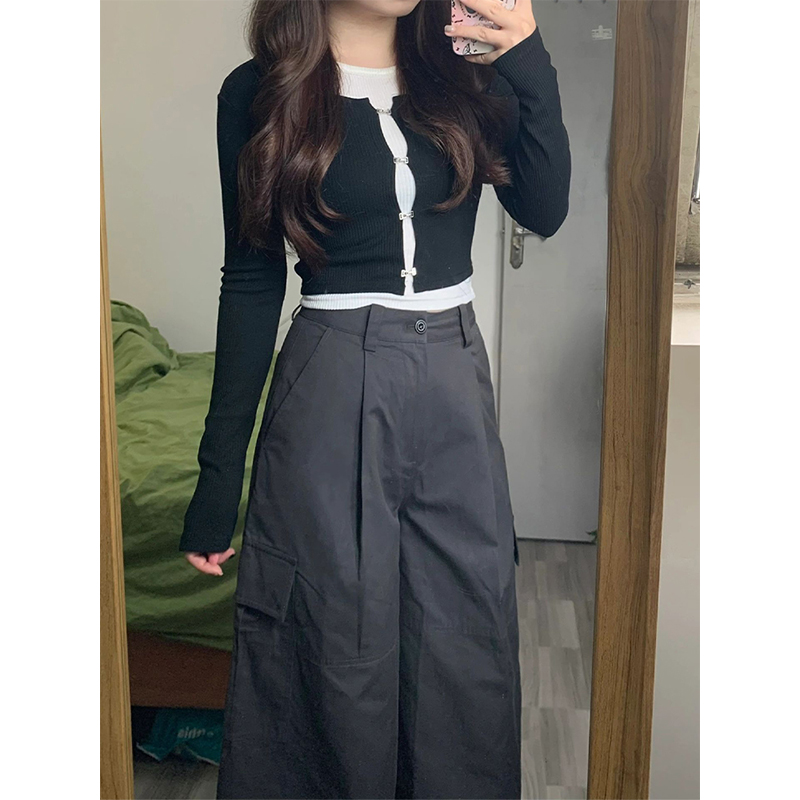 Title 6, Retro Overalls For Women With High Waist