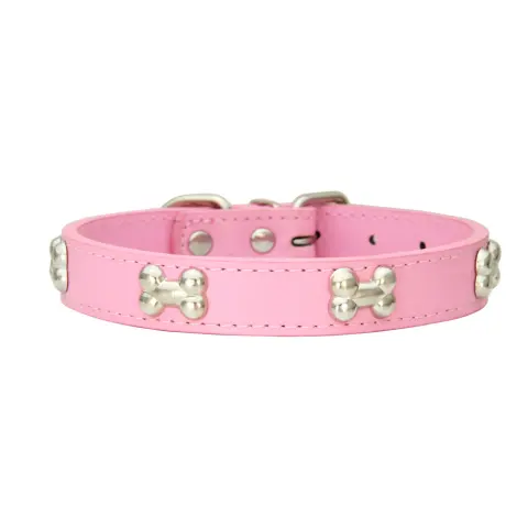 New Product Pet Supplies Collar PU Leather Dog Leash