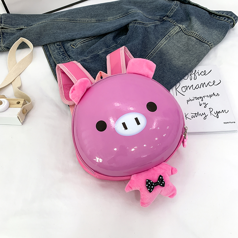 Children's Backpack Kindergarten Boys And Girls Baby Hard Shell Cute Cartoon Animals — foto 6