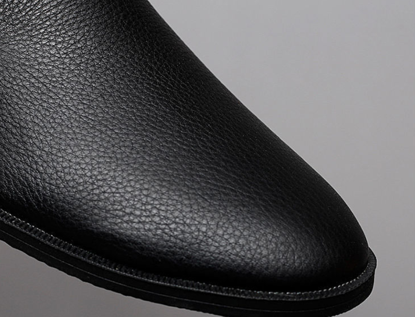 Fashion British Trend Lazy Soft Sole White Casual Leather Shoes