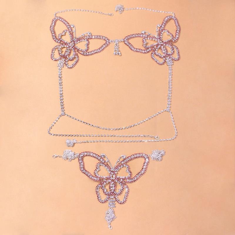 Title 5, Butterfly Diamond Sommer-Bikini-Set, europäisch...