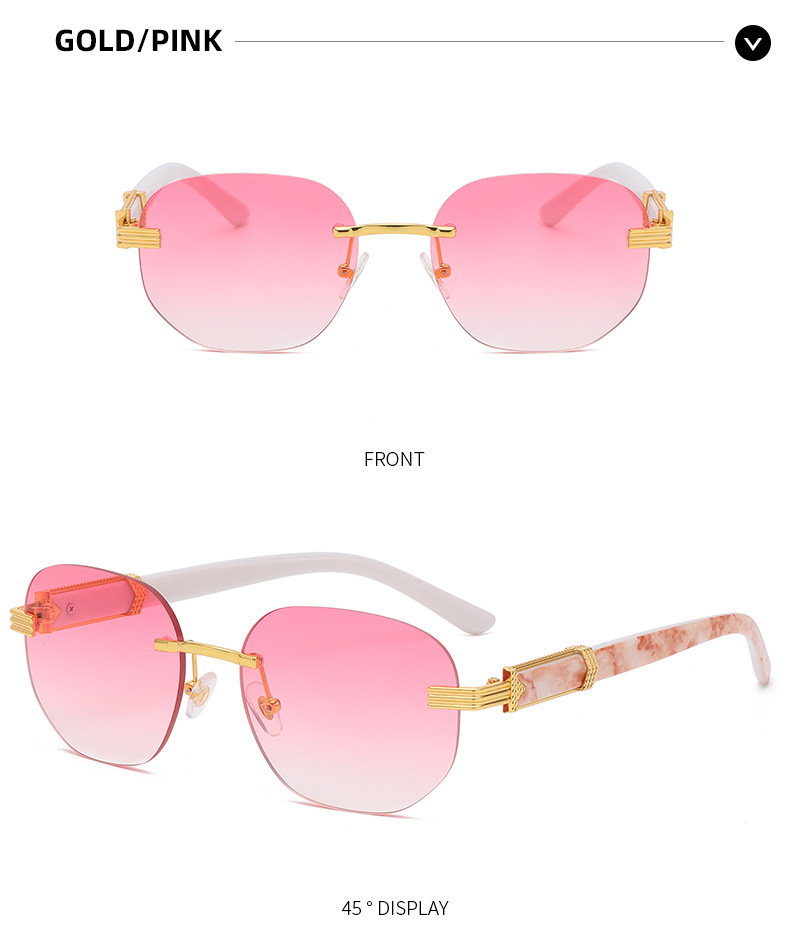 Sunglasses Trend With Marbled Wood Temples - Image 12