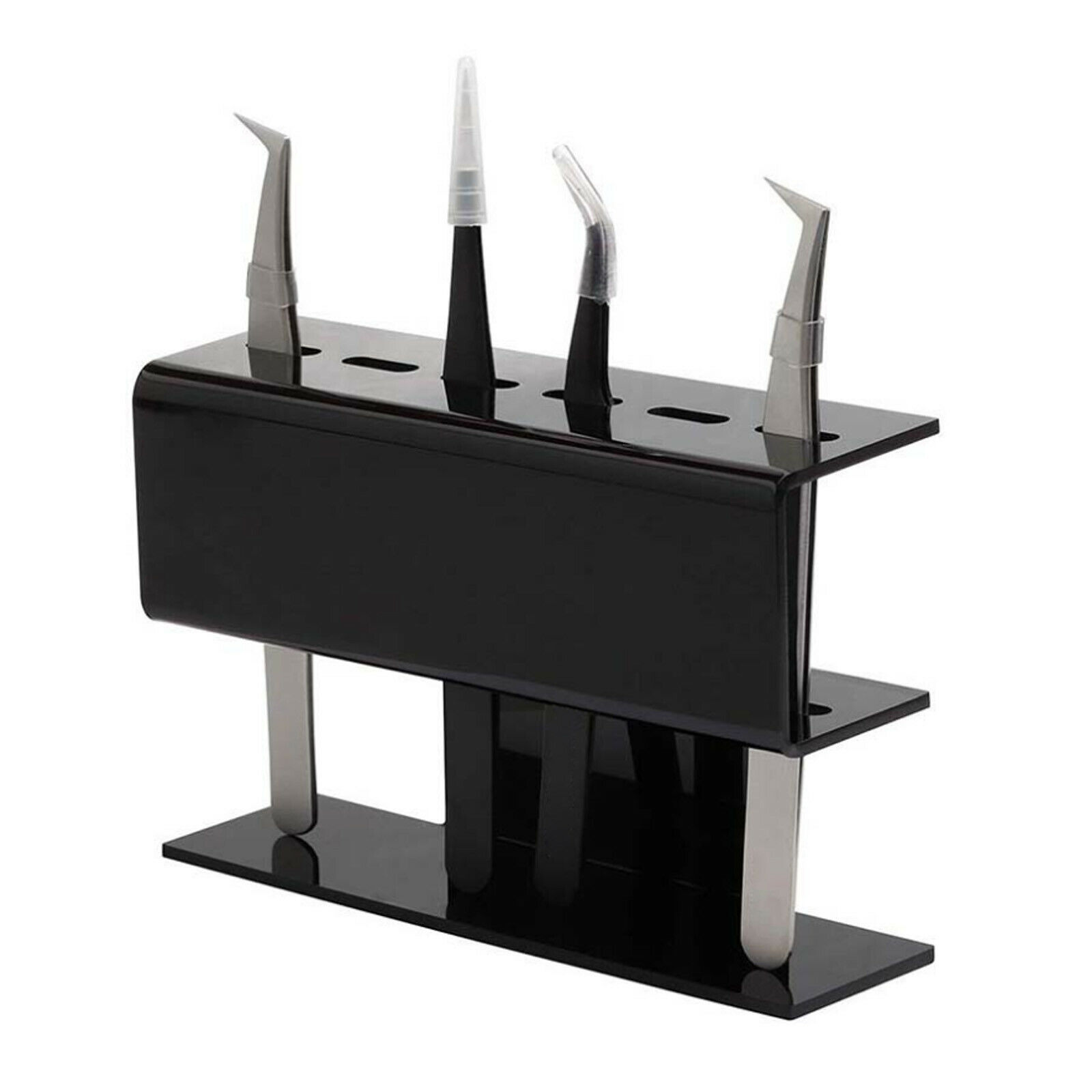 Beauty Makeup Frame Eyelash Extender Type Clip Tweezers Holder Eyelash Frame