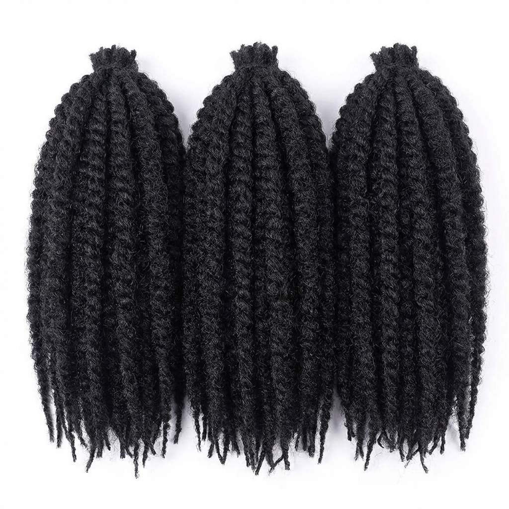22 Inch Soft Springy Afro Twist Hair Pre-Separated Spring TwistFor Soft Faux... 10