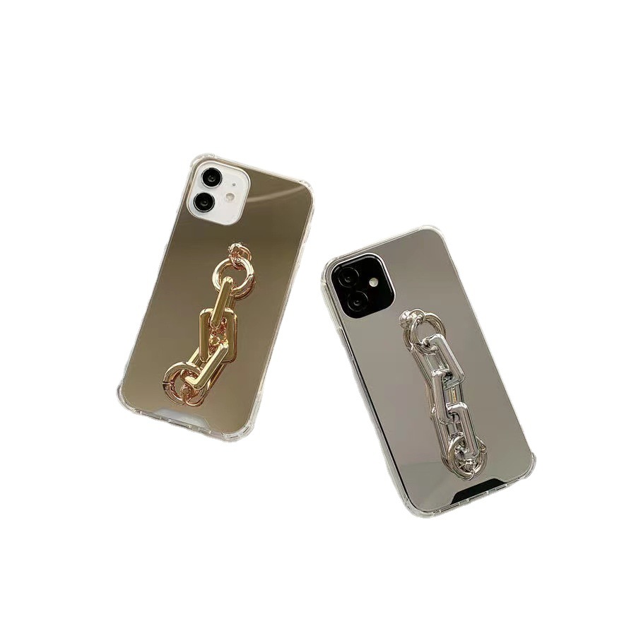 Funda teléfono espejo pulsera