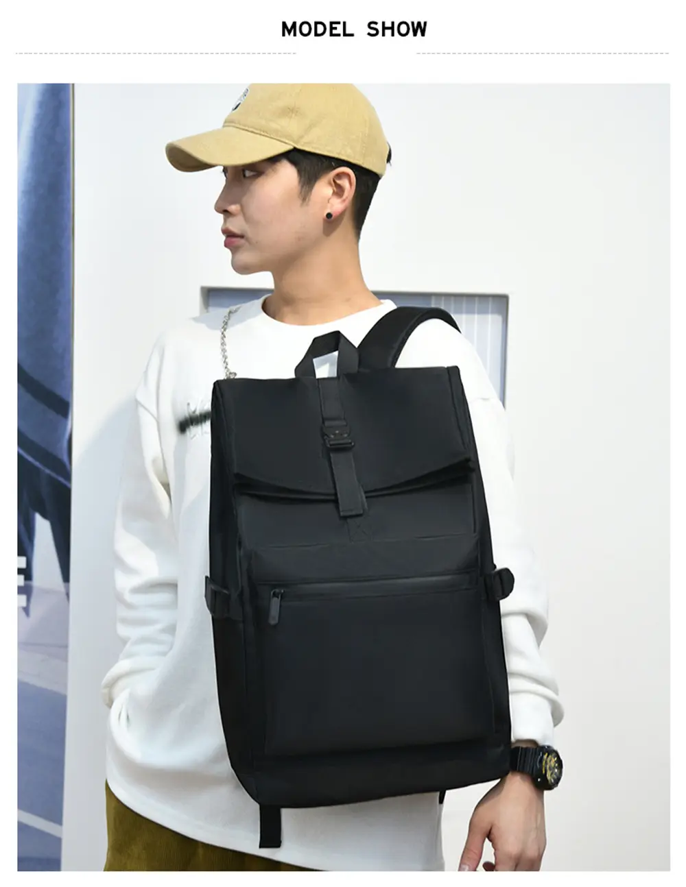 15.6 Inch Computer Waterproof Backpack