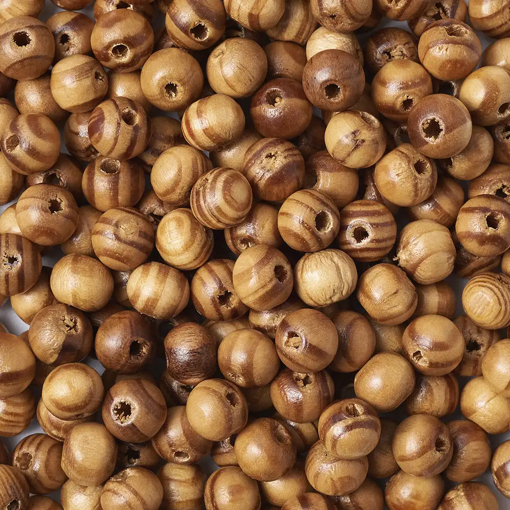 Diy Jewelry Accessories Pine Wood Beads