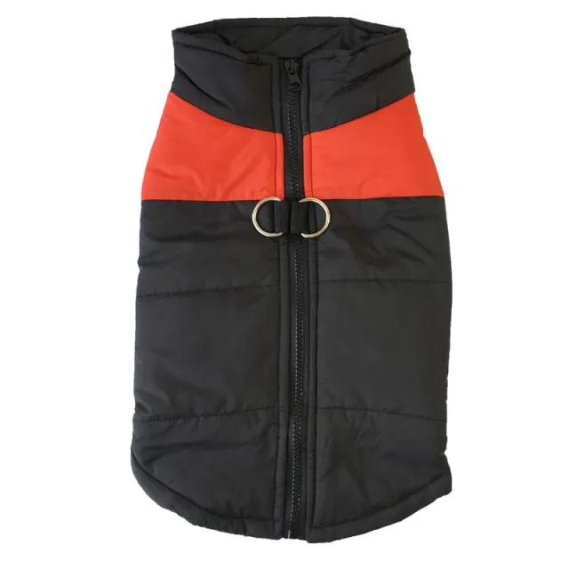 Dog Autumn And Winter Vest Teddy Golden Retriever Two legged Cotton Padded Jacket Thickened Cold And Warm Small And Medium sized Dog Chest Harness ... Red - Shop at LoveMi