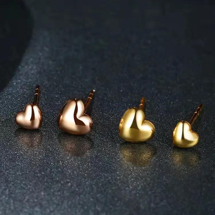 Au750 Fancy Gold Minimalist Ear Wires