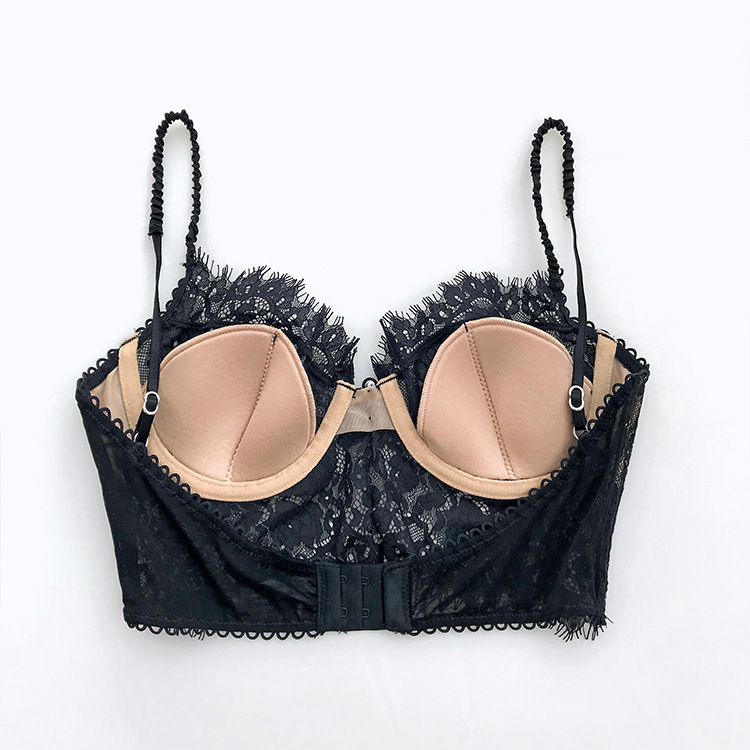 Summer Ladies Lace Sling Thin Bra - Image 4