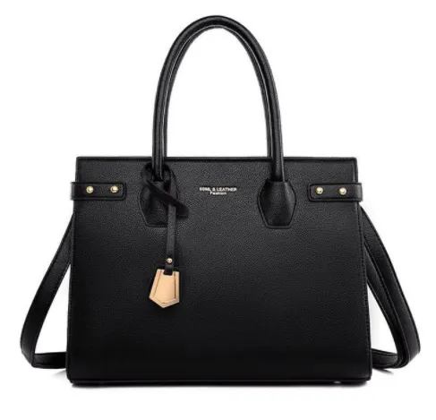 Solid Color Zipper Clutch PU Clutch Shoulder Black - Shop at LoveMi