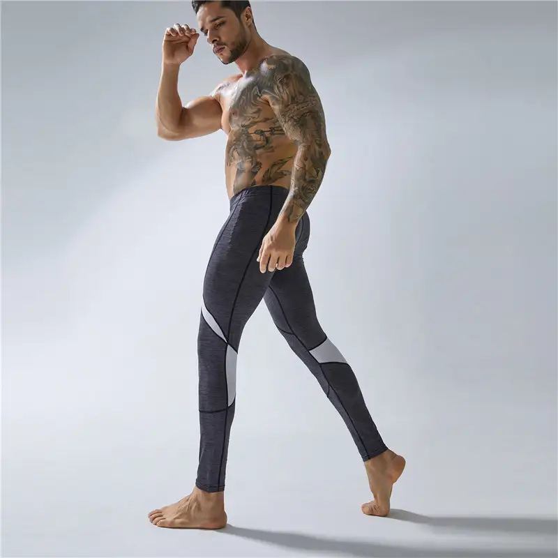Mesh Breathable Men's Sports Leggings