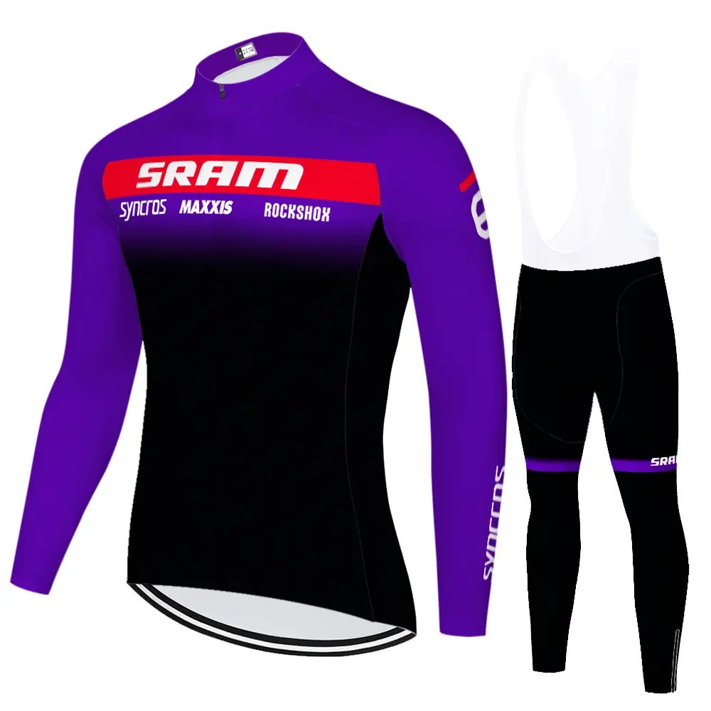 New Summer Breathable Cycling Jersey Long Sleeve Suit
