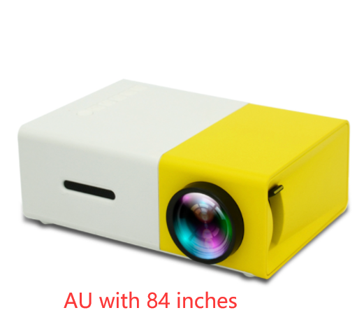 Portable Projector 3D Hd Led Home Theater Cinema HDMI-compatible Usb Audio Projector Yg300 Mini Projector - Image 17