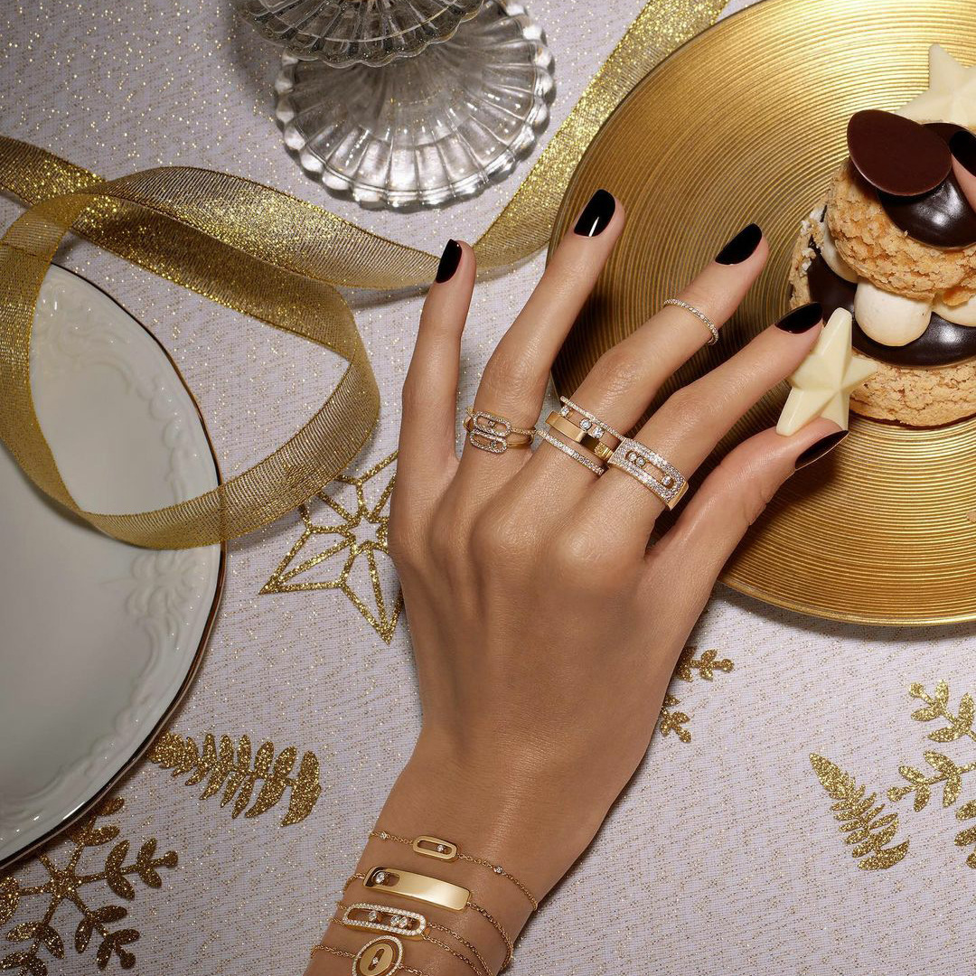 Simple And Versatile Index Finger Ring With Micro-inlaid Zircon