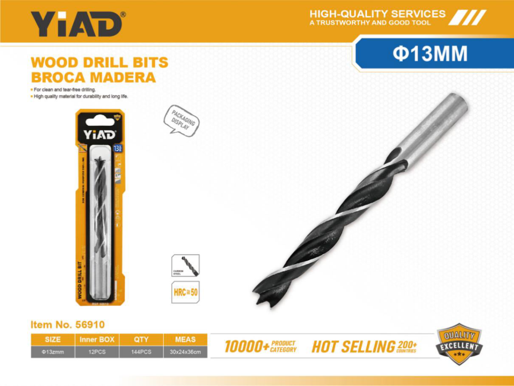 13MM Woodworking Drill, Only Supports Self-pickup, Please Note That Free Shipping Is For Anti-bidding Price