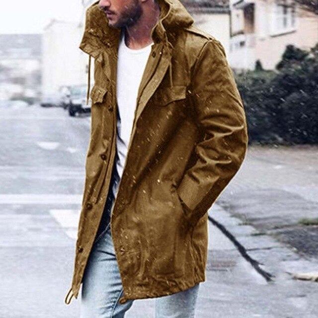 Title 4, Lässiger Windjacke für Herren im Herbst und Winter