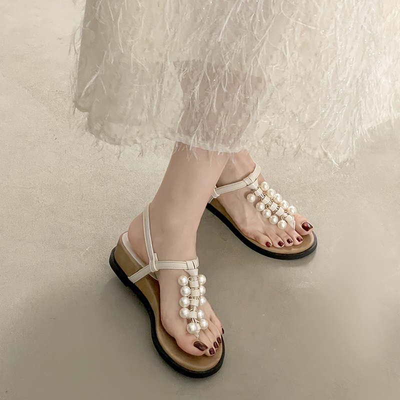 Wedge Thong Sandals