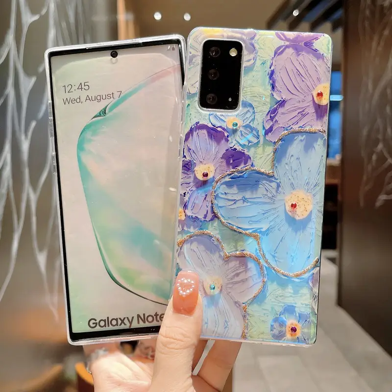 Ins Style Oil Painting Flower Phone Case