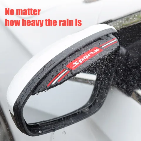 Car Rearview Mirror Rain-proof and Eyebrow