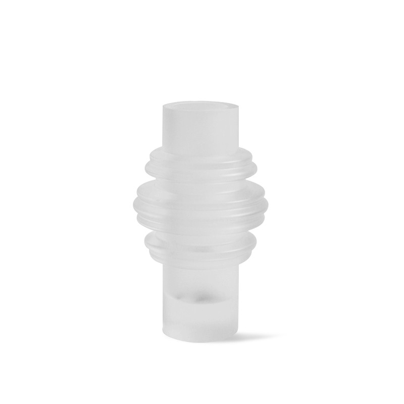 Modern Luxury Crystal Vase Ornaments Transparent Frosted