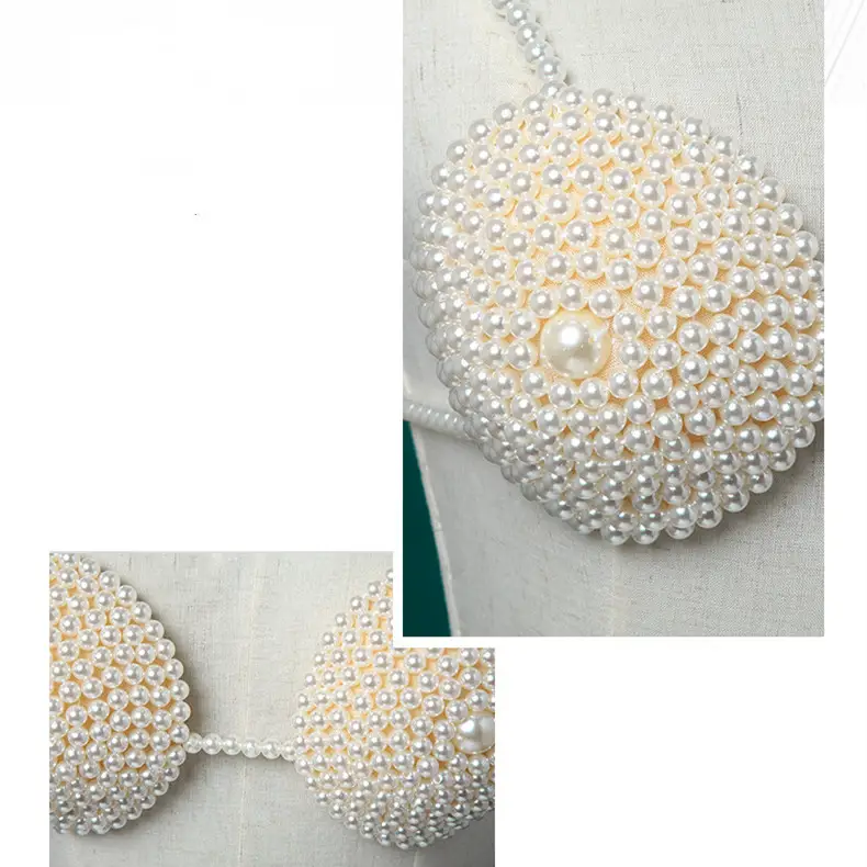 Vintage Clothes With Beaded Round Bras