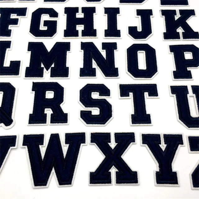 Large Solid Color English Letter Embroidered Towel Cloth X - Shop at LoveMi