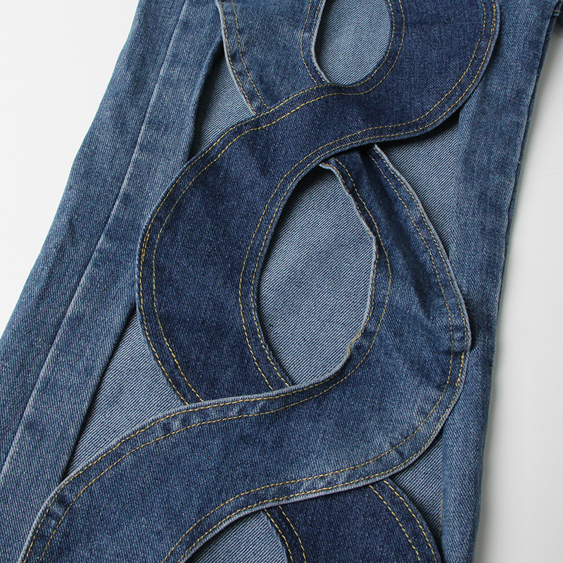 High Waist Straight Loose Slimming Jeans - Image 5