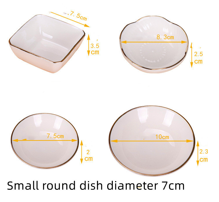 Small round dish diameter 7cm