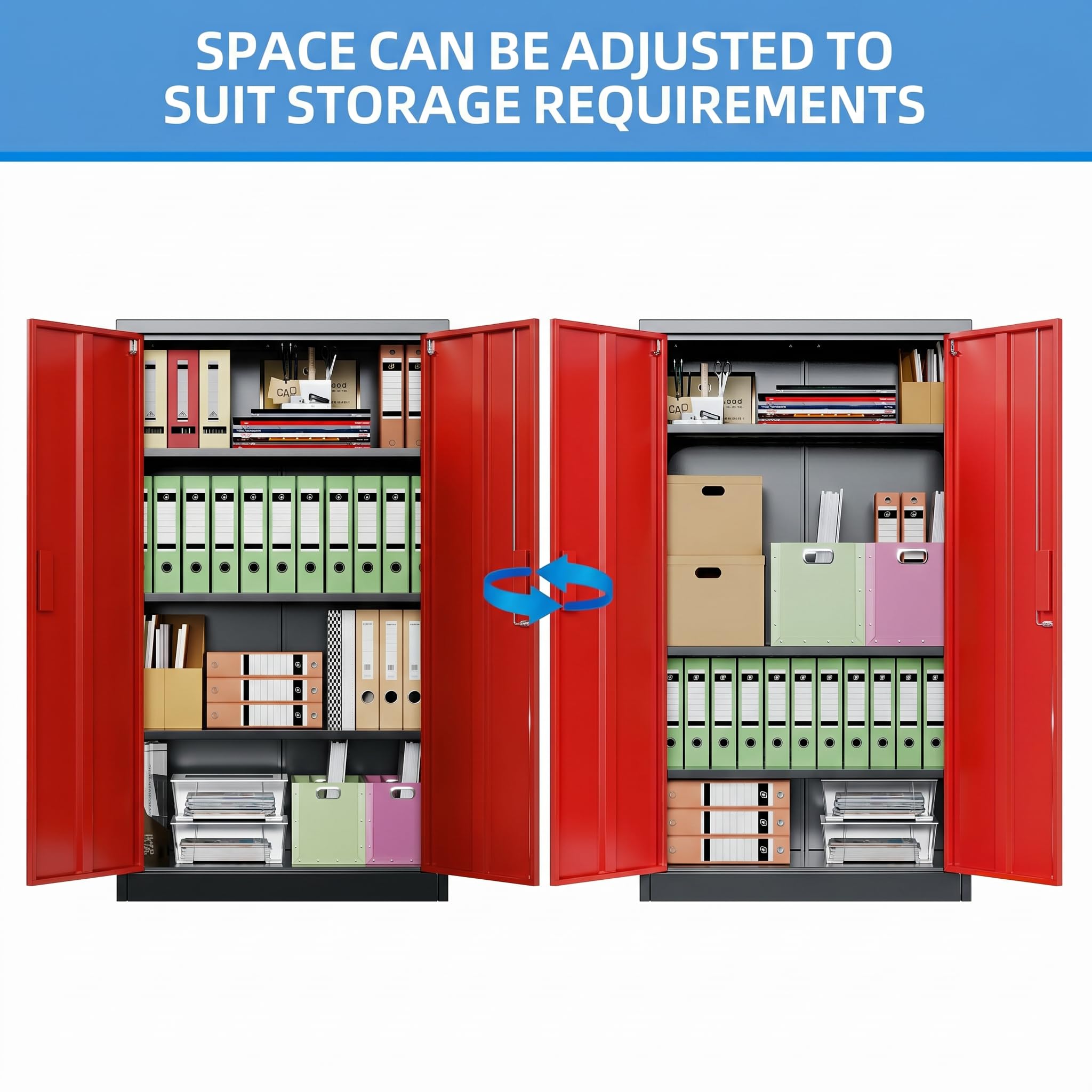 Armoire de rangement de garage en métal – Image 8
