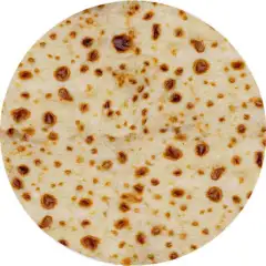 Mexican Pizza Burrito Creative Nap Blanket - Biscuits - View 1