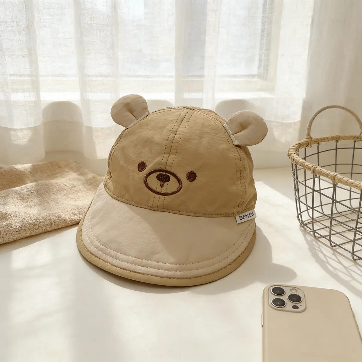 Children's Multi-color Edge-sewn Cartoon Animal-shaped Adjustable Cute